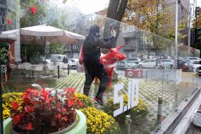 Activists of the "National Corps" attacked the office of the party "5.10"