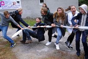 Школьники посетили приют для животных