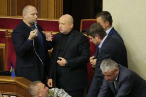 Alexander Turchinov  and Borislav Bereza