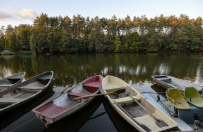 Лодки возле пирса