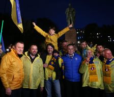 Andrei Matsola, Andrei Pavelko, Sergei Pritula and Nazar Kholodnitsky