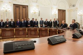 Petro Poroshenko and Recep Erdogan