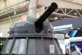 Automatic shipborne artillery system