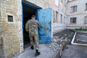 The building of the Kiev remand prison