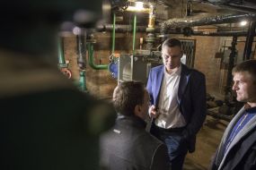Vitali Klitschko inspected the preparations for the heating season