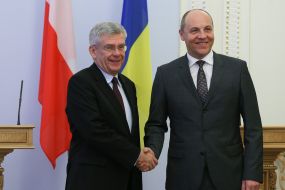 Andriy Parubiy and Stanislav Karchevsky