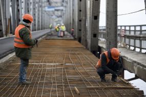 Reconstruction of the bridge over the Dnieper River in Cherkasy