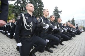 Acceptance of an oath by a police officer