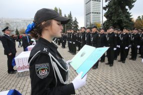 Acceptance of an oath by a police officer