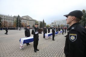 Acceptance of an oath by a police officer