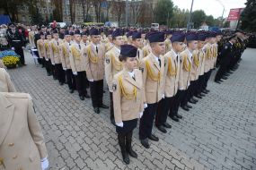 Ceremonial events on the occasion of delivery of certificates of the lyceum student