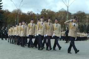 Ceremonial events on the occasion of delivery of certificates of the lyceum student