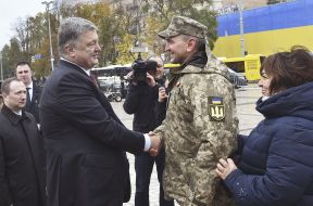 Petro Poroshenko and Igor Gordiychuk