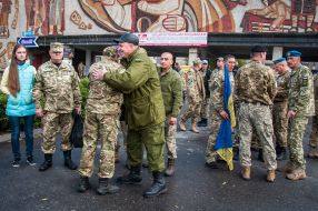 Participants of the March of the Unconquered