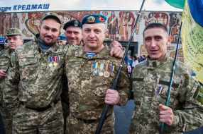 Participants of the March of the Unconquered