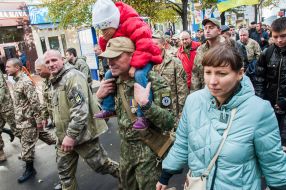 Participants of the March of the Unconquered