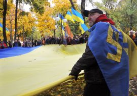March to the Day of Defender of Ukraine