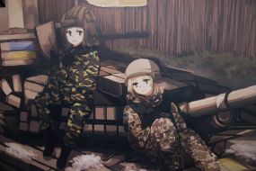 Japanese comics about Ukrainian military