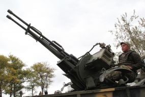 Historical reconstruction "Protection of the 29th checkpoint"