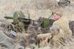 Historical reconstruction "Liberation of the city of Dnipro"