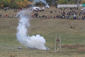 Historical reconstruction "Protection of the 29th checkpoint"