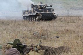 Historical reconstruction "Liberation of the city of Dnipro"