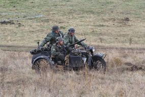 Historical reconstruction "Liberation of the city of Dnipro"