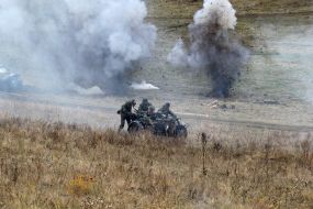 Historical reconstruction "Liberation of the city of Dnipro"