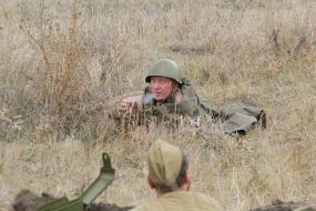 Historical reconstruction "Liberation of the city of Dnipro"