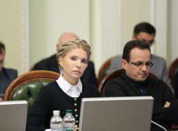 Yulia Tymoshenko and Oleg Berezyuk