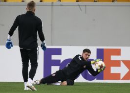 Open training of FC "Zarya" (Lugansk)