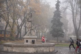 Fog in Lviv