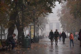 Fog in Lviv