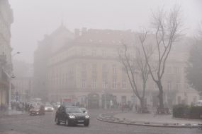 Fog in Lviv