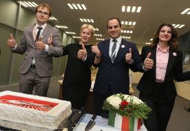 Tatiana Romanovskaya and Shedi Al Tannir