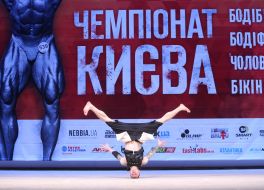 Participant of the Open Bodybuilding Kyiv Championship