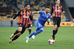 The game moment of the match