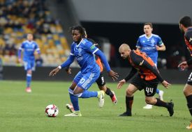 The game moment of the match