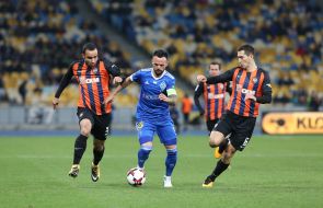 The game moment of the match