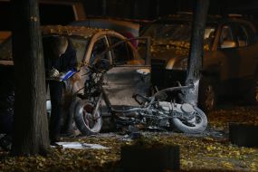 Investigating actions at the scene of the explosion