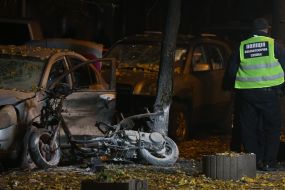 Investigating actions at the scene of the explosion