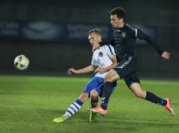 The game moment of the match