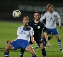 The game moment of the match