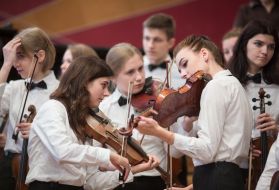 Students of the Kiev Gliere Institute of Music