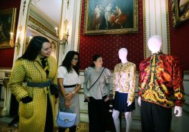 Exhibition of works by designer Gianni Versace