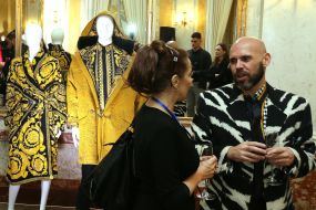 Exhibition of works by designer Gianni Versace