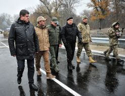 Maxim Bourbak, Oleksandr Turchynov and Yuriy Lavrenyuk