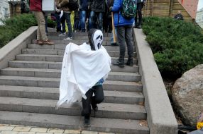 The parade of zombies in Kiev