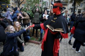 The parade of zombies in Kiev