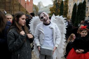 The parade of zombies in Kiev